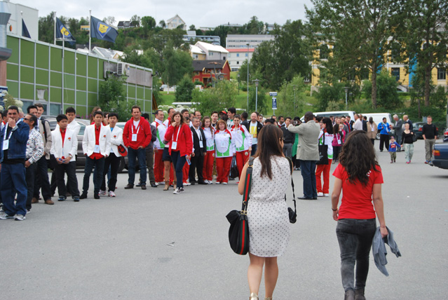 Tromssan shakkiolympialaiset alkoivat