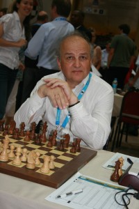 GM Alexander Beliavsky (2624) Istanbulin olympialaisissa 2012 