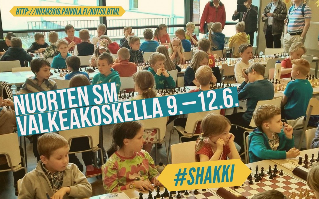 Nuorten SM Valkeakoskella 9.–12.6.