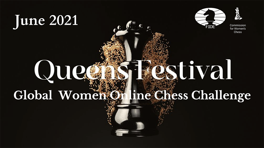 Queens Festival – kansainvälinen naisten pikashakkiturnaus verkossa